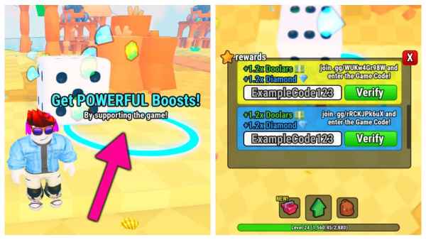 How to redeem MEGA Rolls codes.