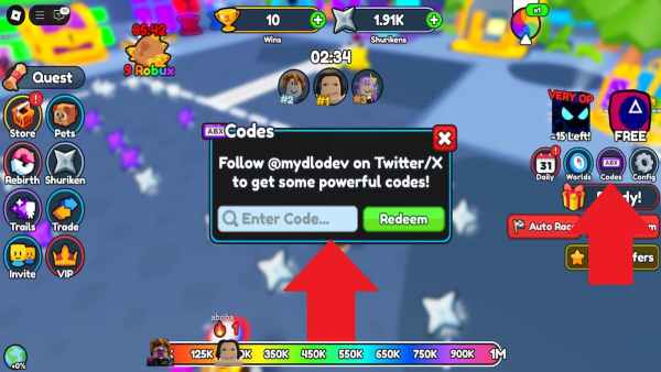 How to redeem Ninja Training codes