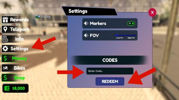 How to redeem Urban Moto codes