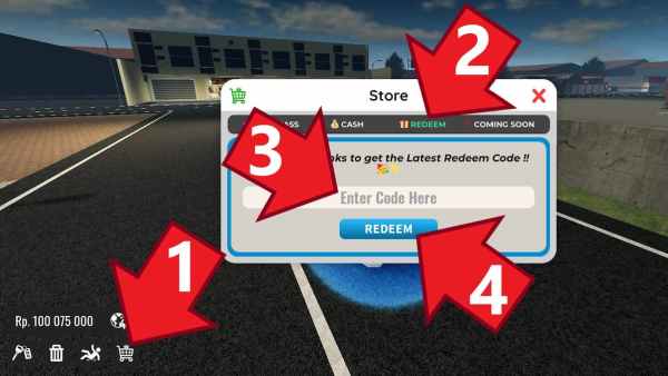 How to redeem Drag Drive Simulator codes