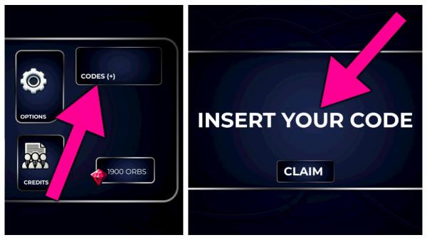 How to redeem The Forces codes.