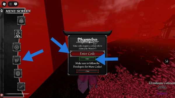 Redeeming codes in Champloo