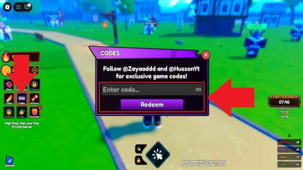 How to redeem Anime Slaying codes