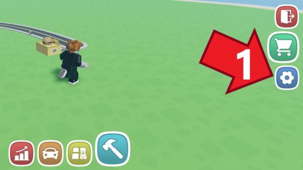 Mini City Tycoon Settings button