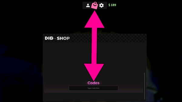 How to redeem DIG codes.