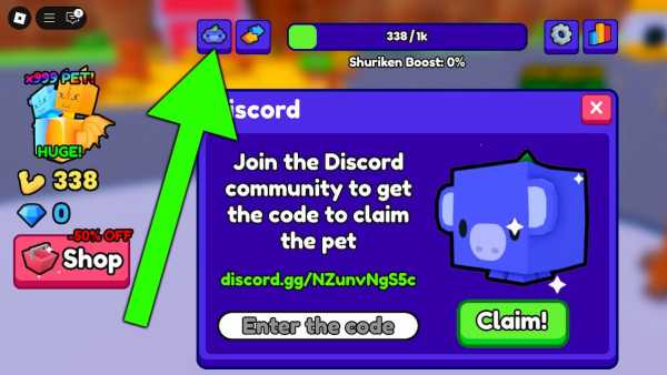 How to redeem Shuriken Simulator codes.