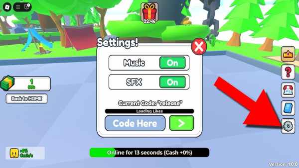 How to redeem codes in Italian Brainrot Merge Simulator.