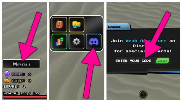 How to redeem Aether Adventure codes.