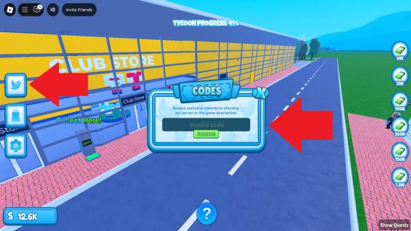 How to redeem Football Tycoon codes