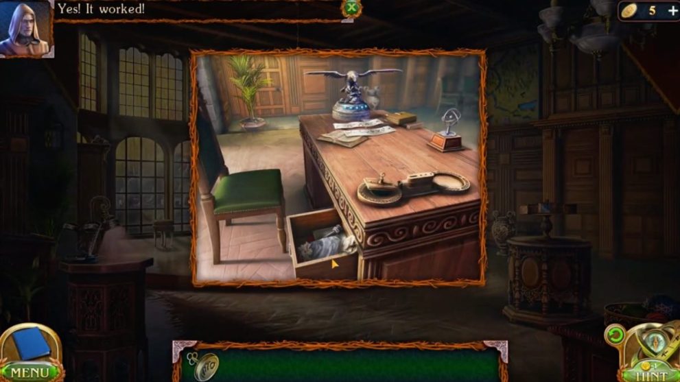 finding items in drawer