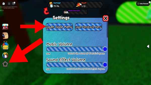 How to redeem codes in Baby Kicking Simulator. 