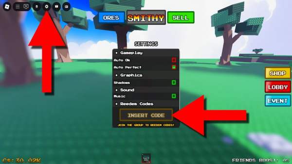 How to redeem Forge Master codes