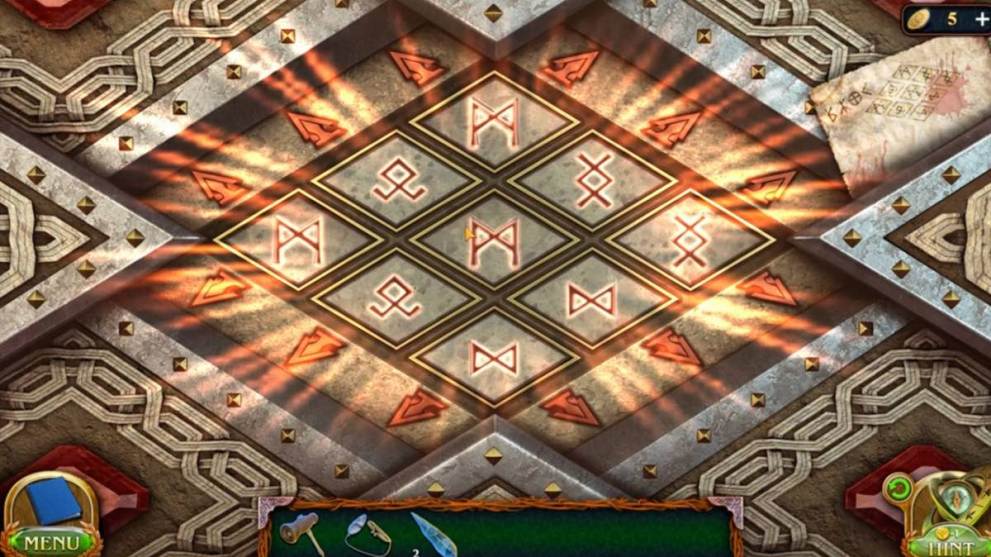 lost lands 9  glyph puzzle