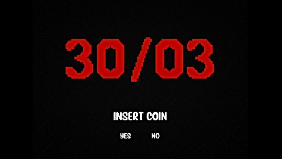 Mini game start screen in LUTO