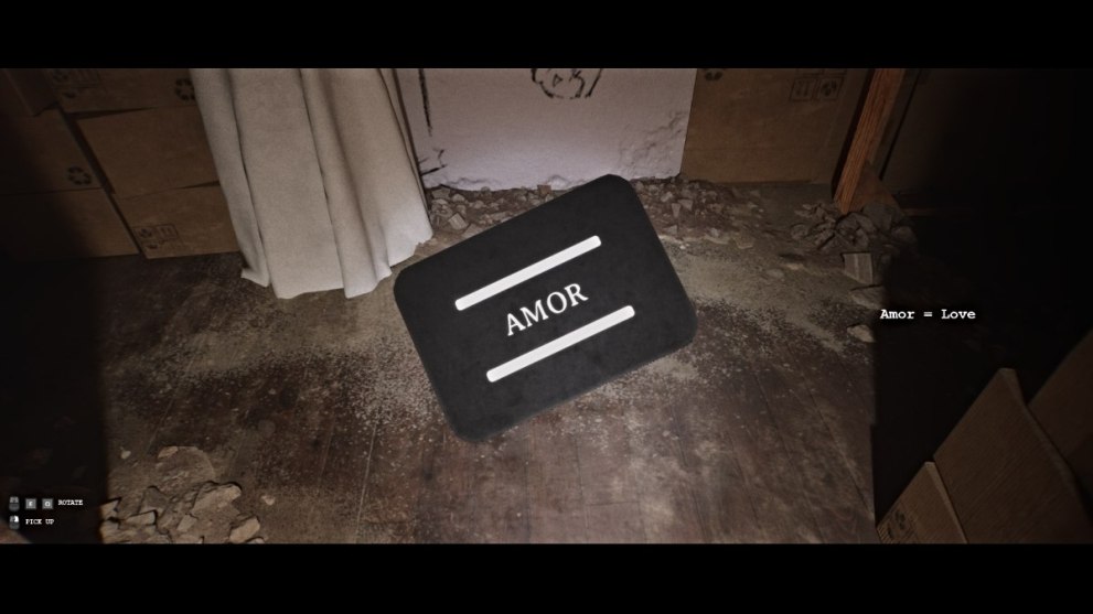 Amor card in LUTO