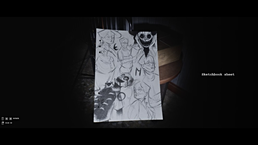 Hangman drawing in LUTO