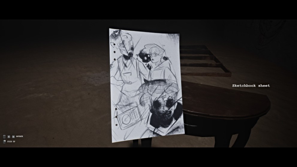 Isaac and Sam drawing in sand room in LUTO