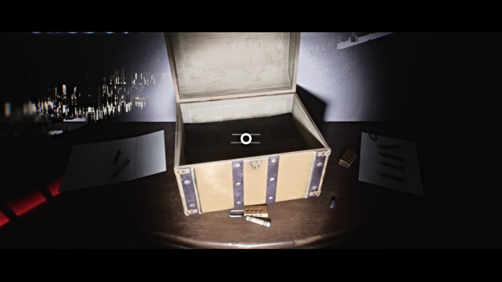 Locked box with card in LUTO