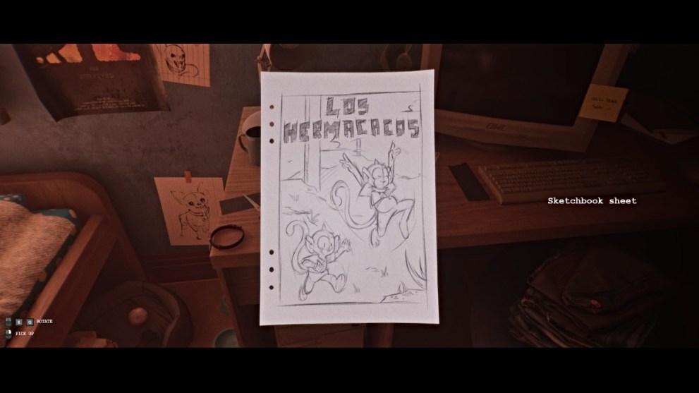 Sketchbook sheet in LUTO