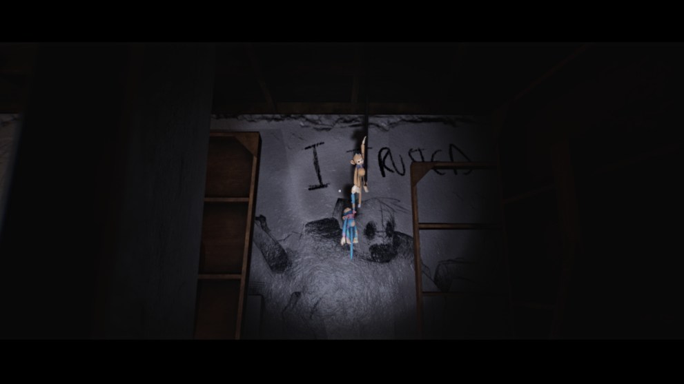 Monkey wire hanging in LUTO