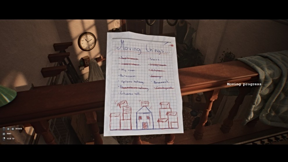 Moving Progress note in LUTO