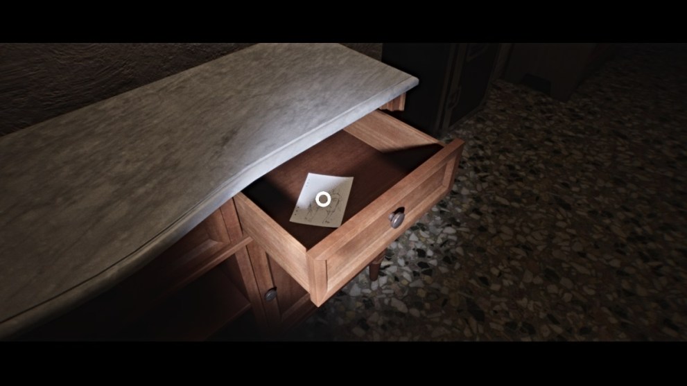 Sketch inside drawer in LUTO