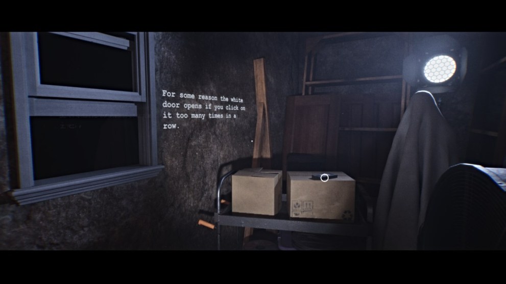 Videotape with wall text in LUTO