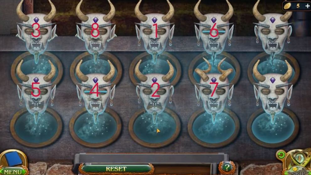 mask puzzle solution