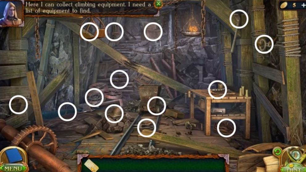 mining hidden object puzzle