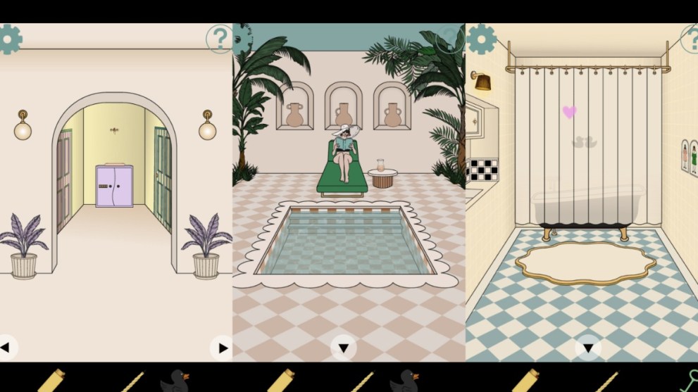 Lemon House puzzle screens