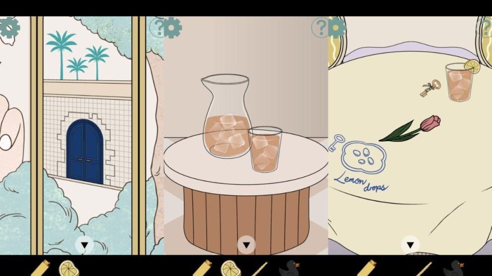Lemon House puzzle screens