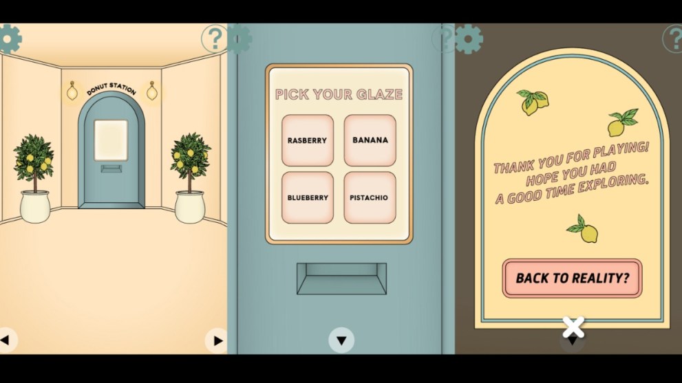 Lemon House solution screens