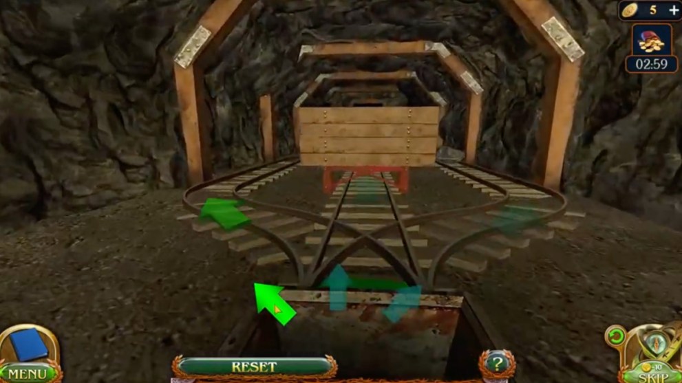 minecart puzzle lost lands 9