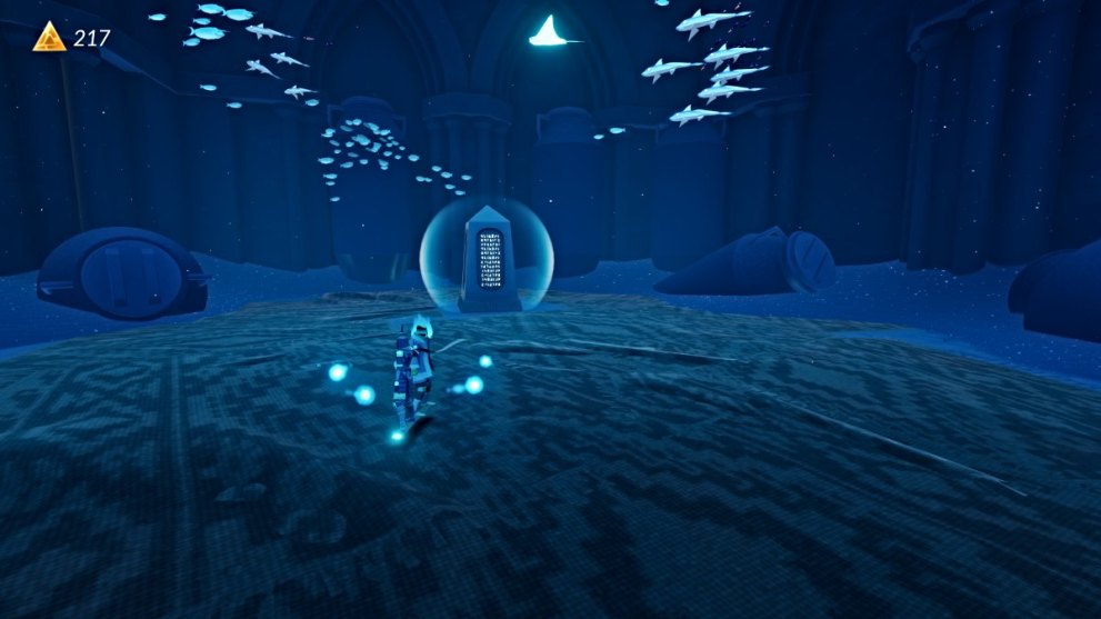 Stele Pedestal in Sword of the Sea