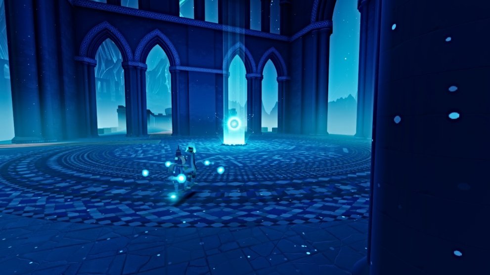 Water orb in Sword of the Sea