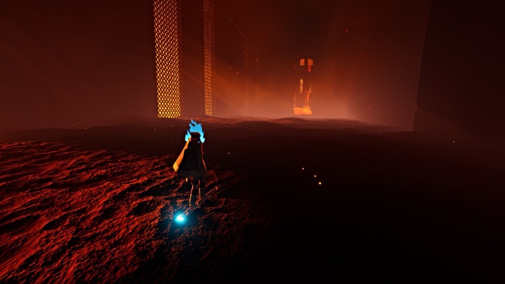 Hallway in the Boiling Cavern in Sword of the Sea