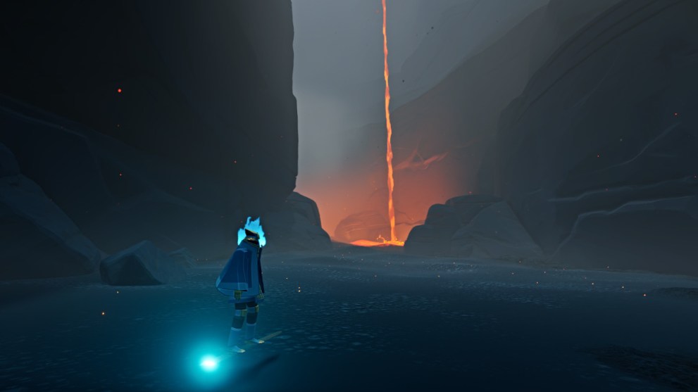 Start of Boiling Cavern in Sword of the Sea