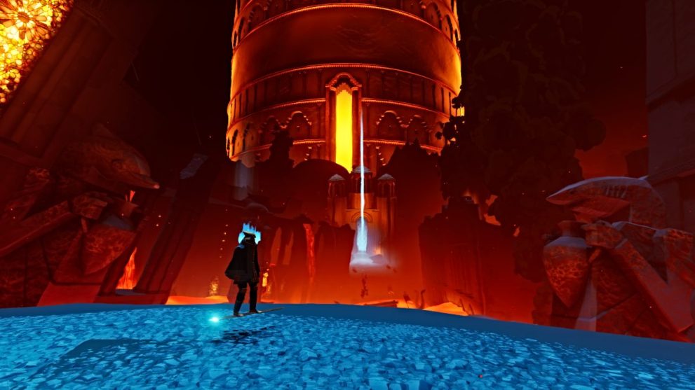 Boiling Cavern room in Sword of the Sea