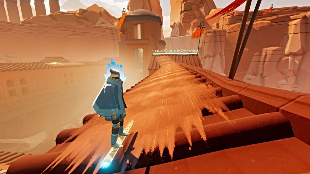 Boost ramp in Sword of the Sea