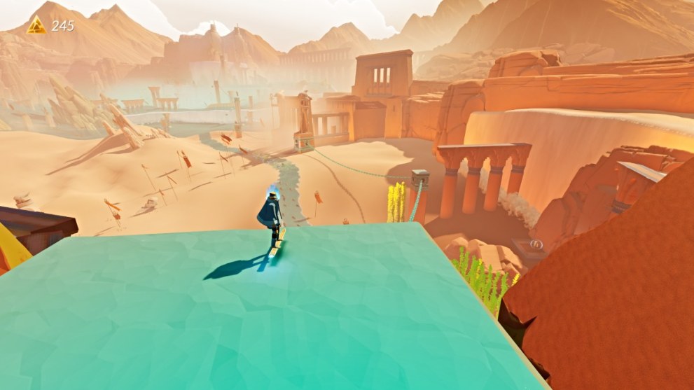 Chain path back to previous area in Sword of the Sea