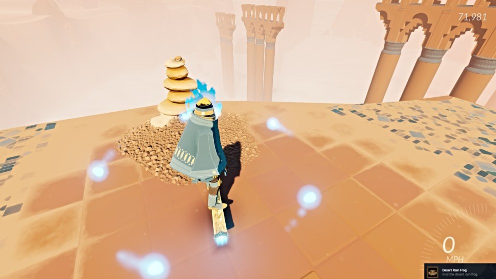 Desert Rain Frog in Sword of the Sea