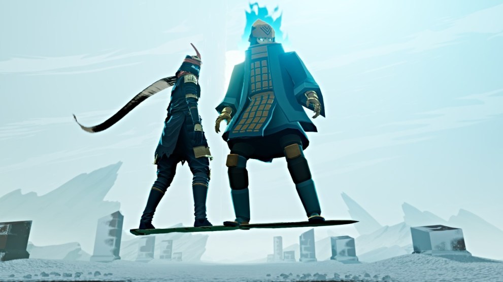 The Wraith and the swordsman in Sword of the Sea