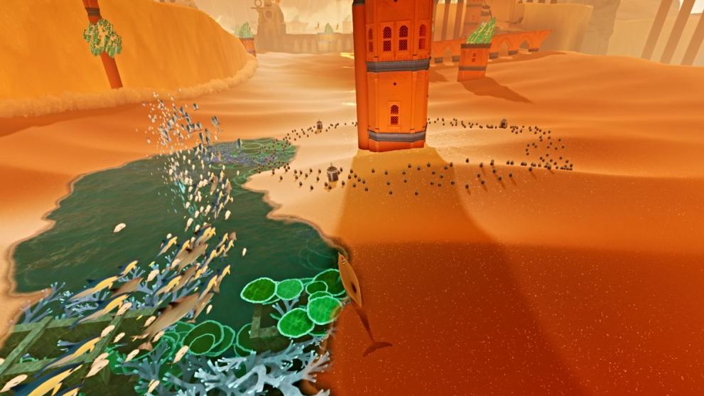 Forbidden Valley second restoration point in Sword of the Sea