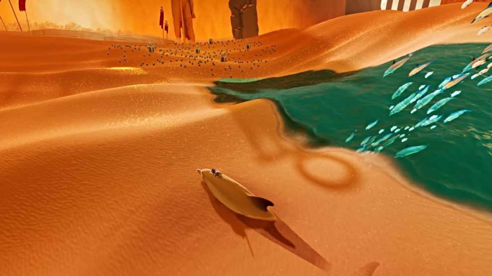 Restoration point 6 in Forbidden Valley in Sword of the Sea