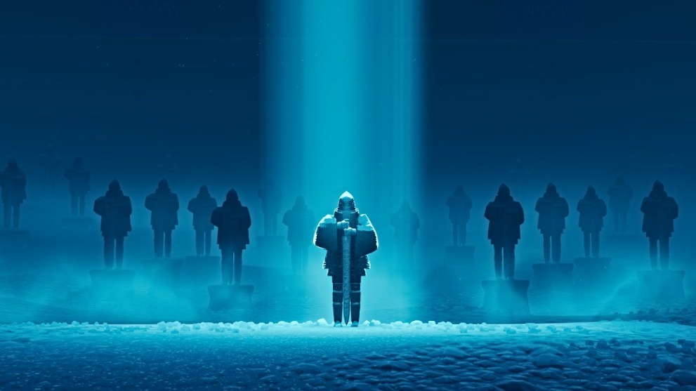 Swordsman awakens in Sword of the Sea