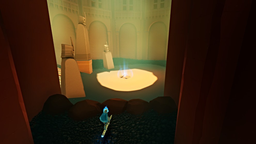 Room with restoration point in Sword of the Sea