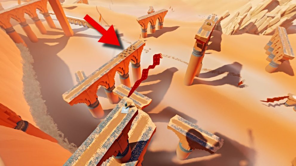 Lantern ledge in Sword of the Sea