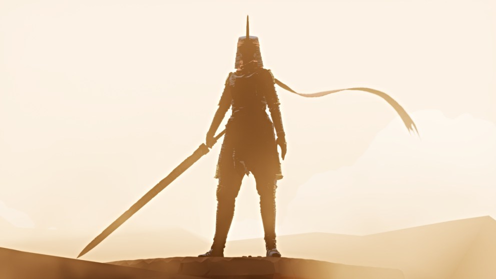 Mysterious figure in Sword of the Sea