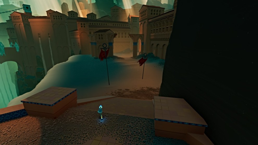 Right side path in Sword of the Sea