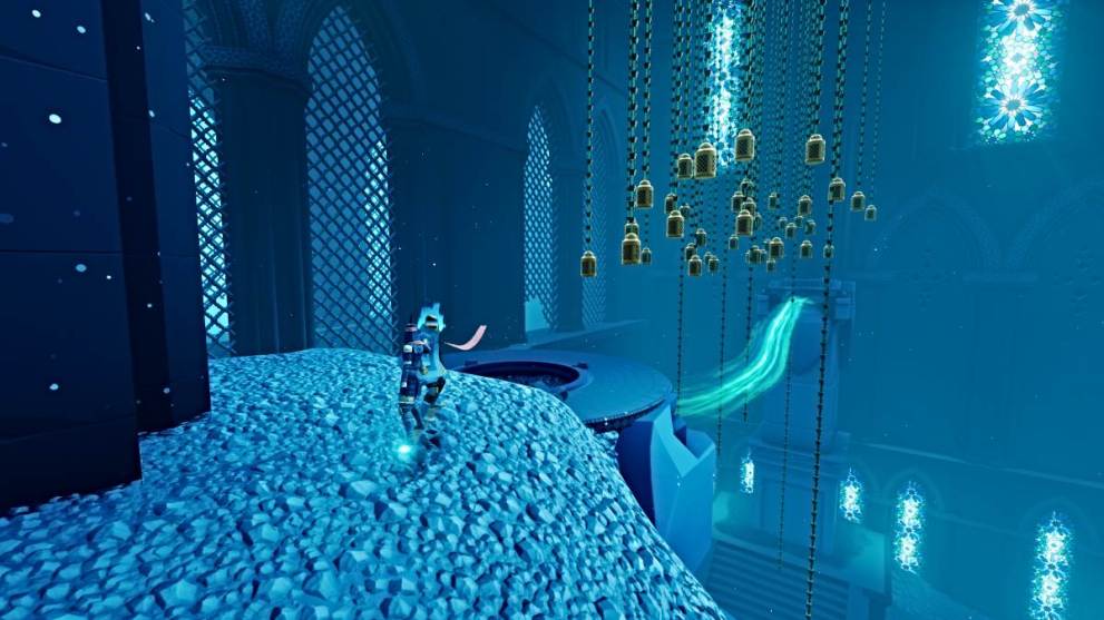 Hanging lanterns in Sword of the Sea